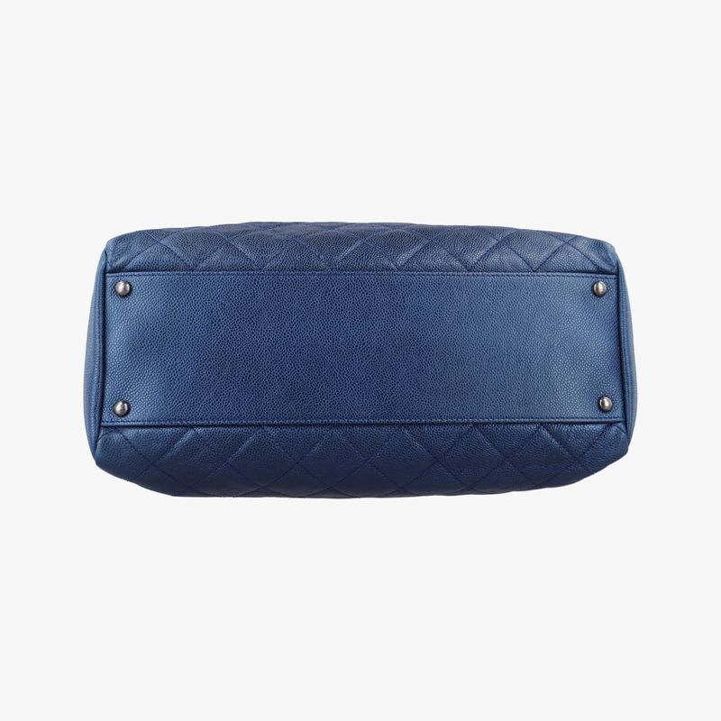Chanelmatelasse Coco Mark GST Blue Caviar Leather A6729417316037