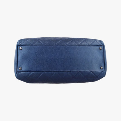 Chanelmatelasse Coco Mark GST Blue Caviar Leather A6729417316037