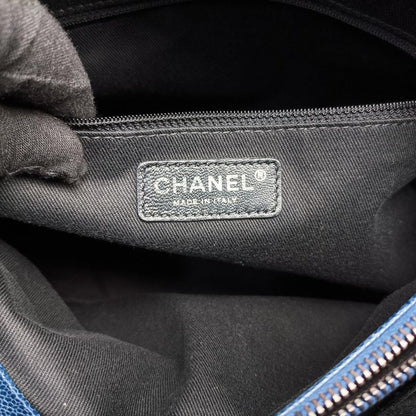 Chanelmatelasse Coco Mark GST Blue Caviar Leather A6729417316037