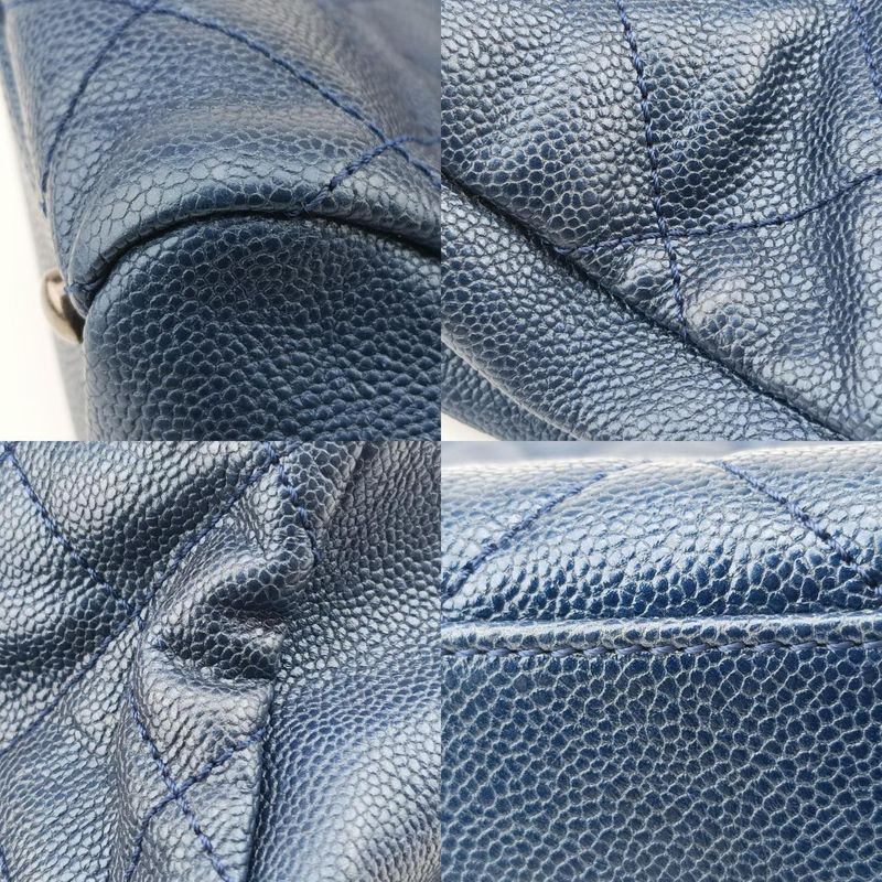Chanelmatelasse Coco Mark GST Blue Caviar Leather A6729417316037