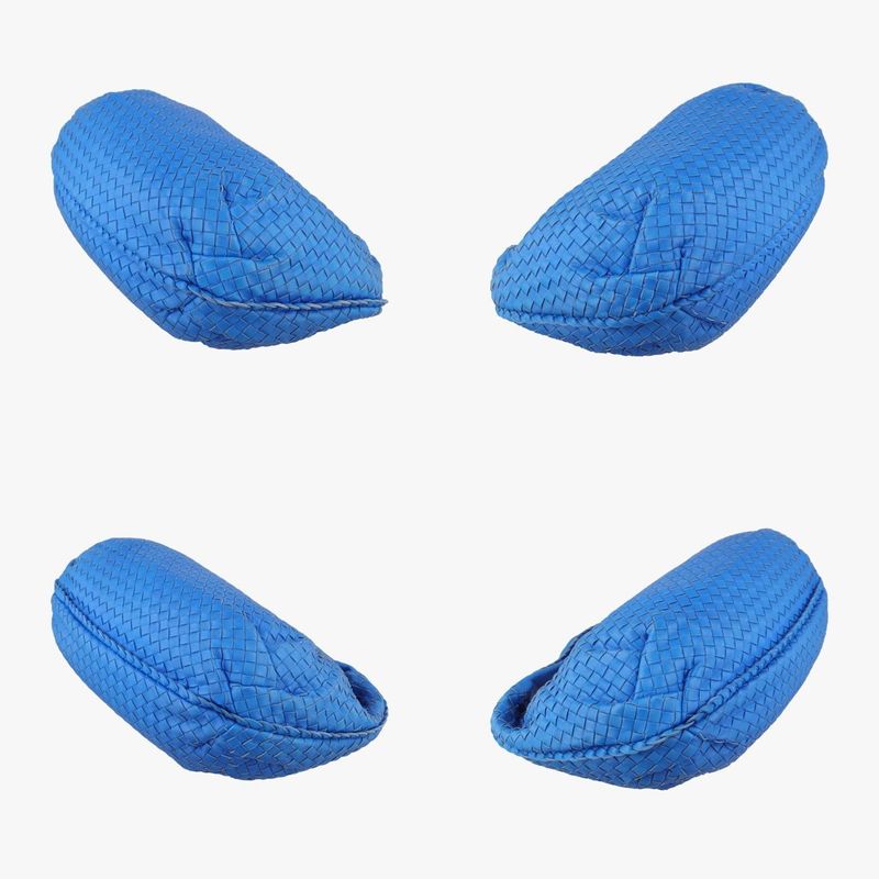 Bottega Veneta Intrecciato Blue Lambskin B02681277i