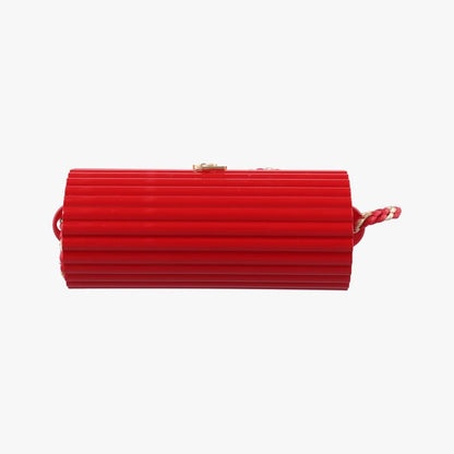 Yves Saint Laurentyves Saint Laurent Fringe Monogram Opium Box Red Plexiglass