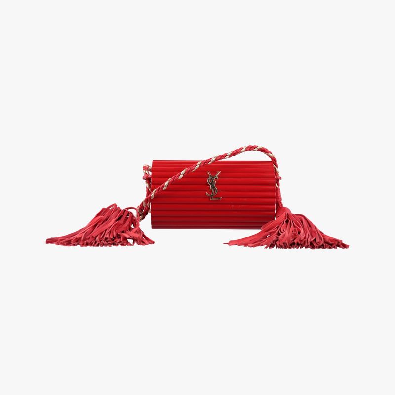 Yves Saint Laurentyves Saint Laurent Fringe Monogram Opium Box Red Plexiglass