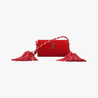 Yves Saint Laurentyves Saint Laurent Fringe Monogram Opium Box Red Plexiglass