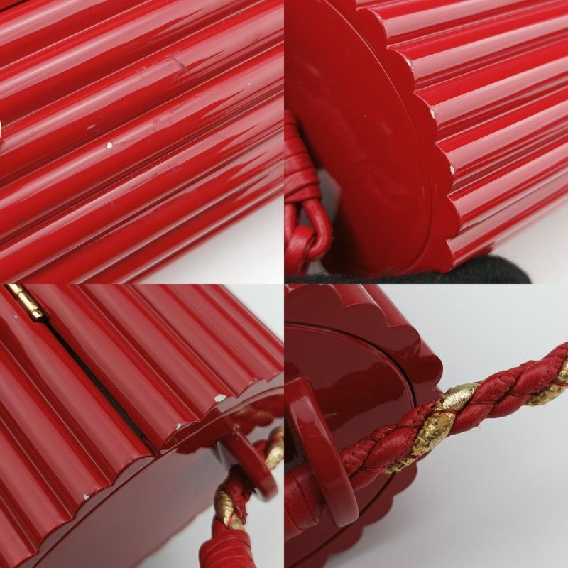 Yves Saint Laurentyves Saint Laurent Fringe Monogram Opium Box Red Plexiglass