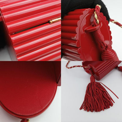 Yves Saint Laurentyves Saint Laurent Fringe Monogram Opium Box Red Plexiglass
