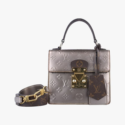 Louis Vuitton Sprung Ring Street PM Rose Palais Enameled Enamel And Coated