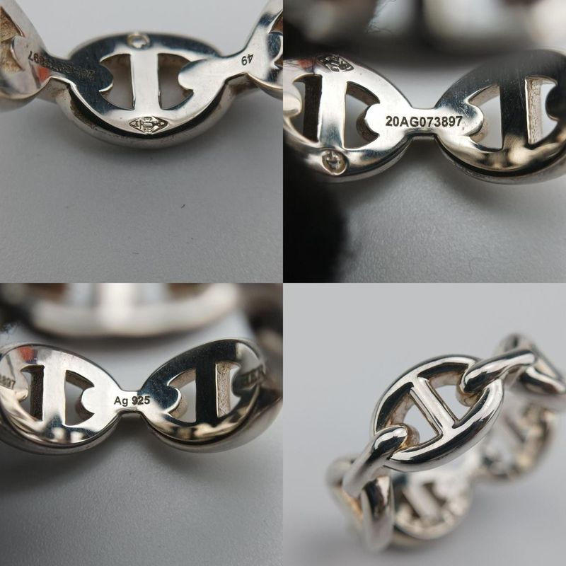 Hermes Chain D'ancre Ancenet Silver Ag925 20ag073897