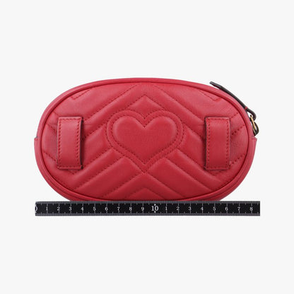 Guccigg Marmont Red Leather 476434 C021705945