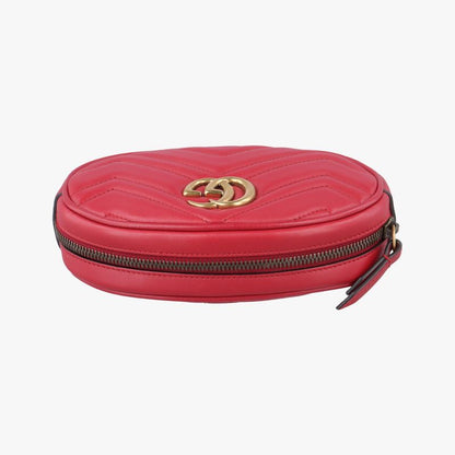 Guccigg Marmont Red Leather 476434 C021705945