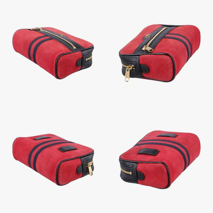 Gucci Ophidia Red And Black Suede And Leather 517076 B024276470