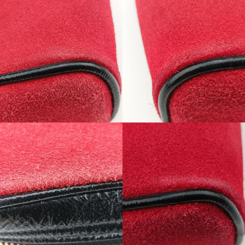 Gucci Ophidia Red And Black Suede And Leather 517076 B024276470