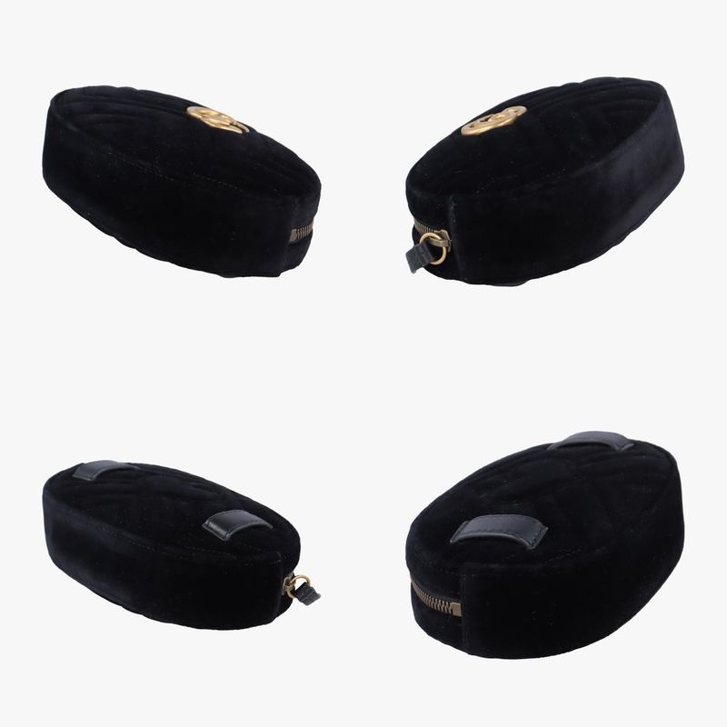 Guccigg Marmont Black Velour 476434 G027309757