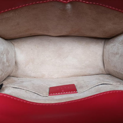 Gucci Sylvie Red And Navy Leather 470270 B022343184