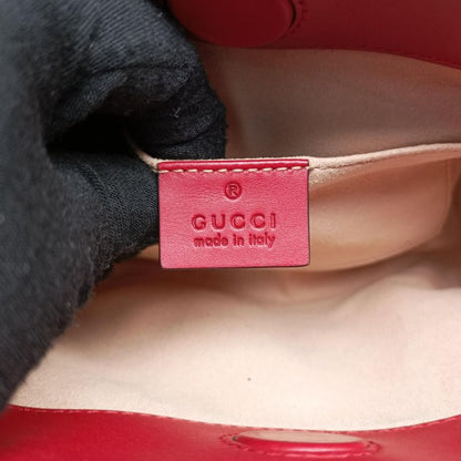 Gucci Bamboo Nim Fair Red Leather 470271 D021771045