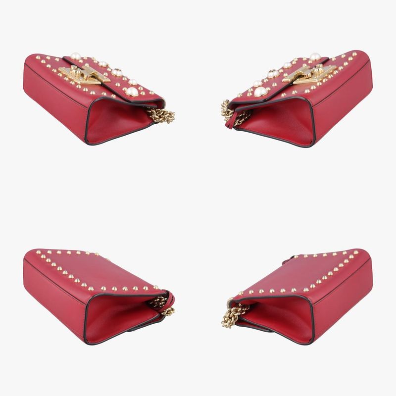 Gucci Padlock Red Leather 432182 D021174254