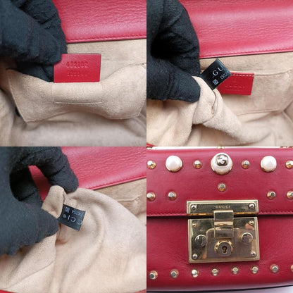 Gucci Padlock Red Leather 432182 D021174254