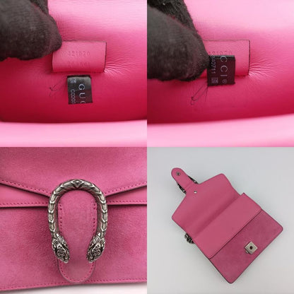 Gucci Dionysus Pink Suede 421970 C020340711