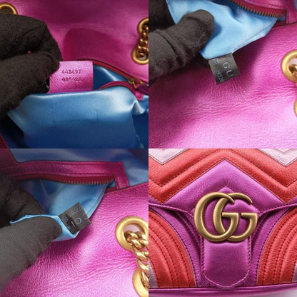 Guccigg Marmont Multicolor Leather 443497 H026777067