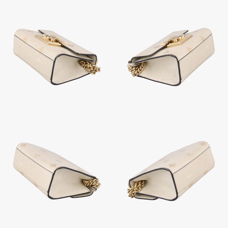 Gucci Padlock White Leather 432182 G028511292
