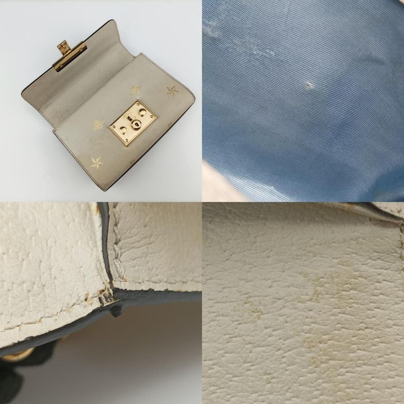 Gucci Padlock White Leather 432182 G028511292