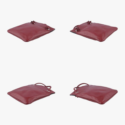 Hermessac Aline Mini Bordeaux Lambskin G AM 007 UH