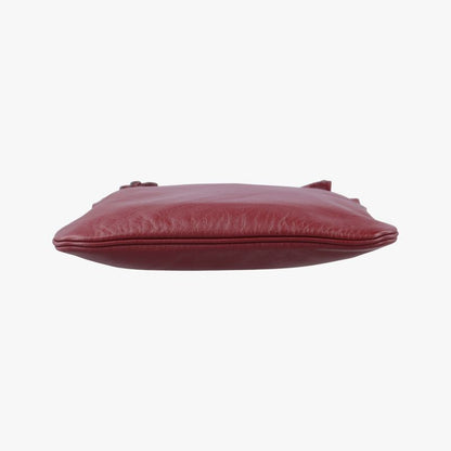 Hermessac Aline Mini Bordeaux Lambskin G AM 007 UH