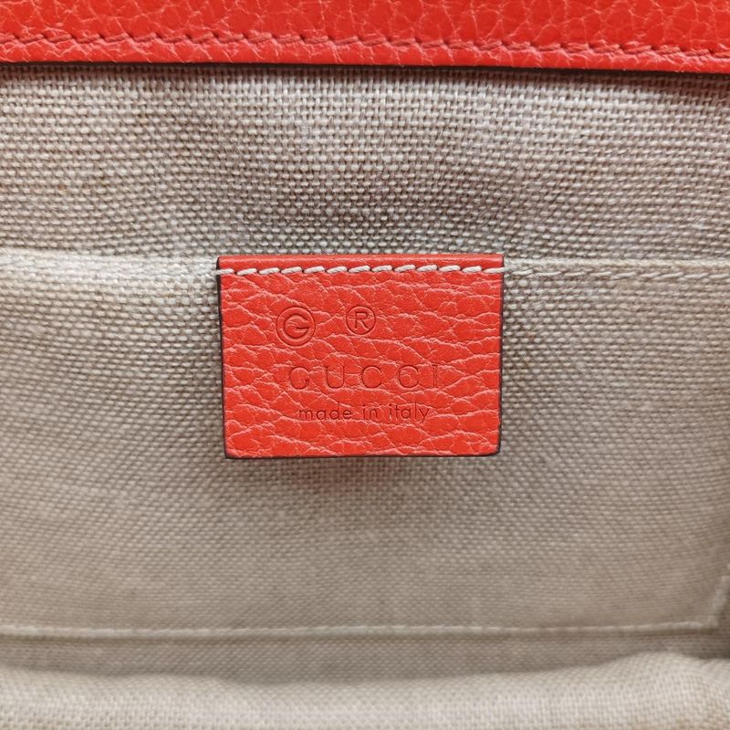Gucci Interlocking G Orange Leather 510304 I025841621