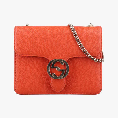 Gucci Interlocking G Orange Leather 510304 I025841621