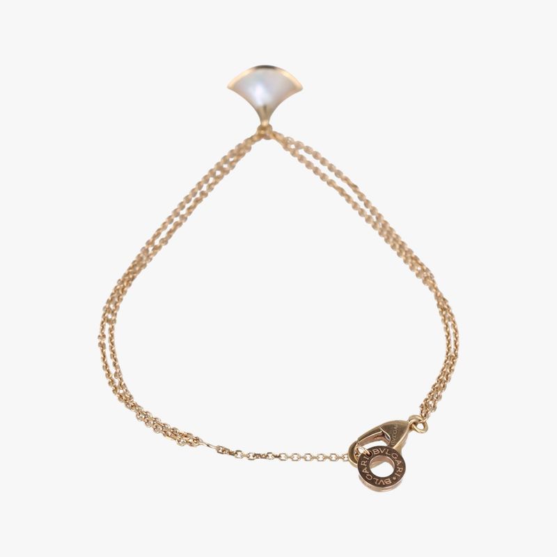 Bulgari Bvlgari Diva Dream Gold And White Au750 350585 Hmkn4k