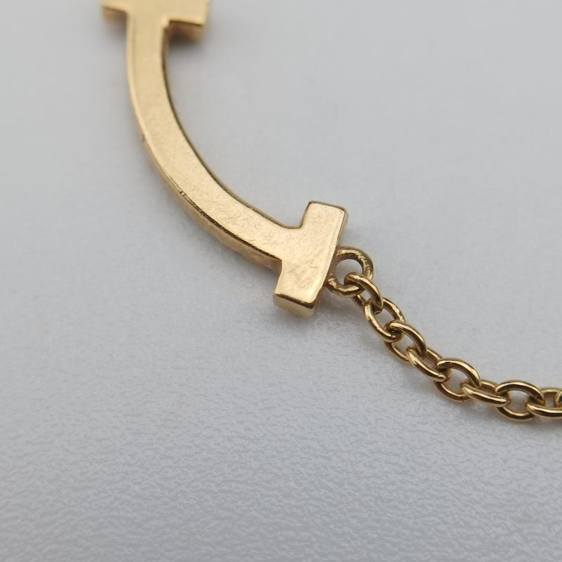 Tiffanyt Smile Bracelet Gold Au750