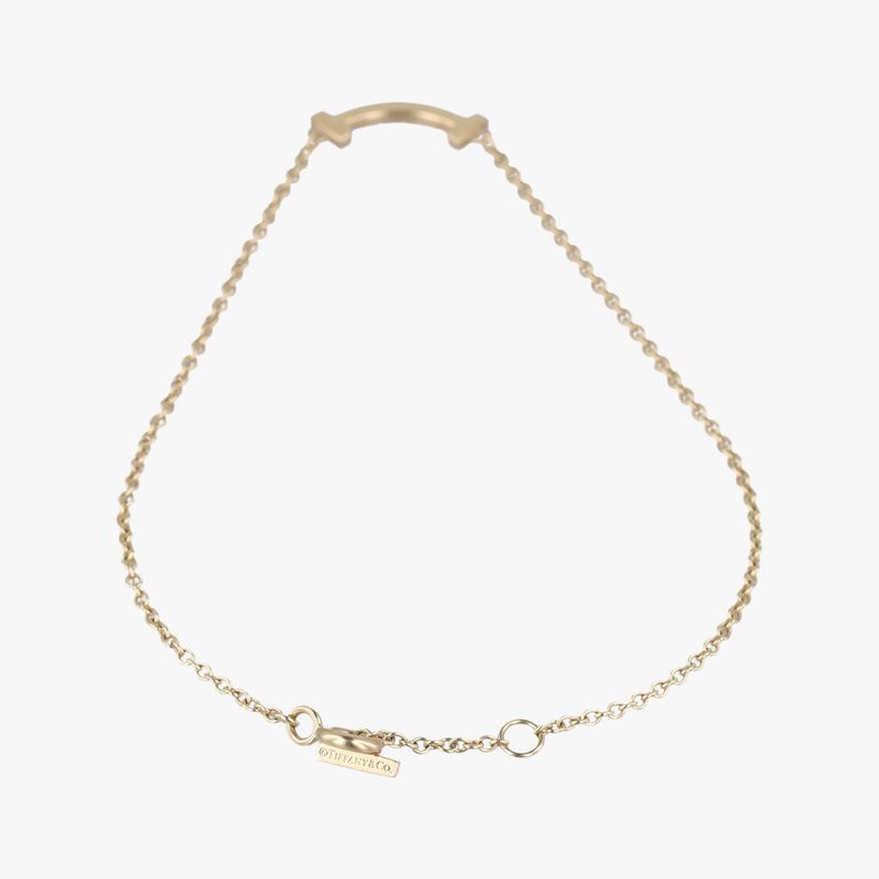 Tiffanyt Smile Bracelet Gold Au750