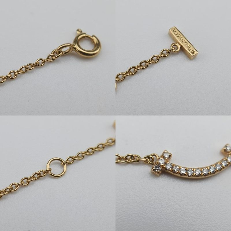 Tiffanyt Smile Bracelet Gold Au750