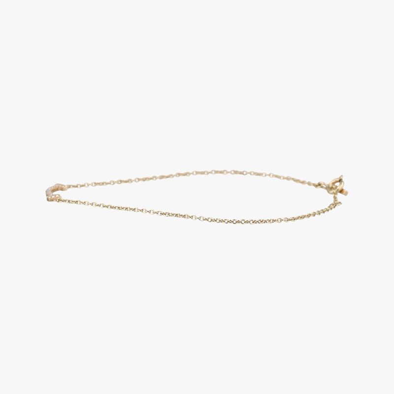 Tiffanyt Smile Bracelet Gold Au750