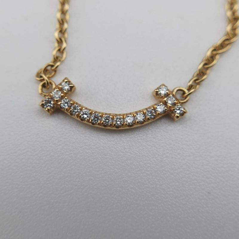 Tiffanyt Smile Bracelet Gold Au750