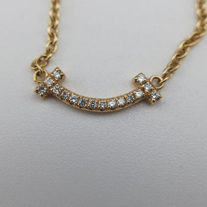 Tiffanyt Smile Bracelet Gold Au750