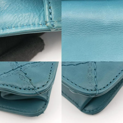 Chanel255 Matelasse Blue Leather A66985 16070388