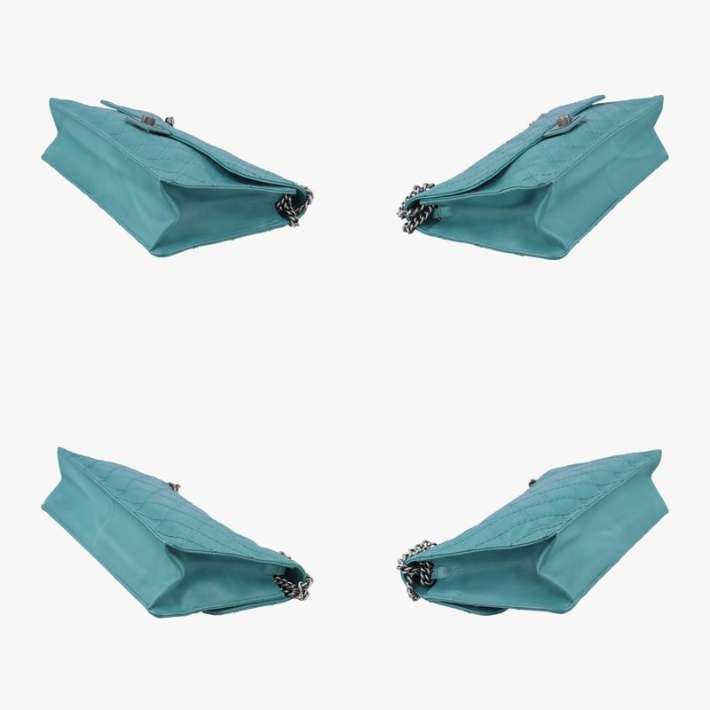 Chanel255 Matelasse Blue Leather A66985 16070388