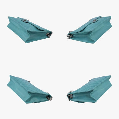 Chanel255 Matelasse Blue Leather A66985 16070388