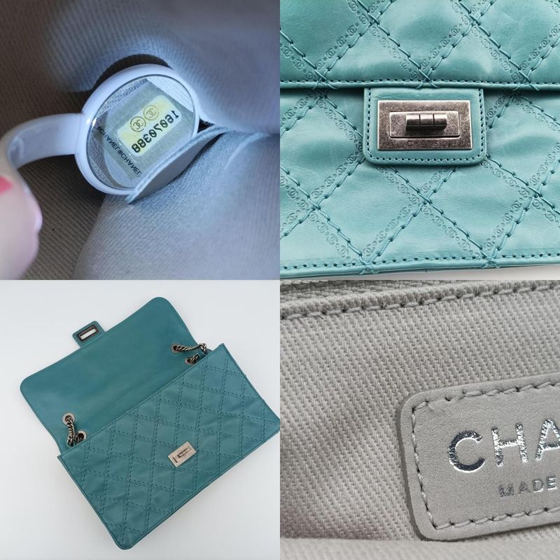 Chanel255 Matelasse Blue Leather A66985 16070388