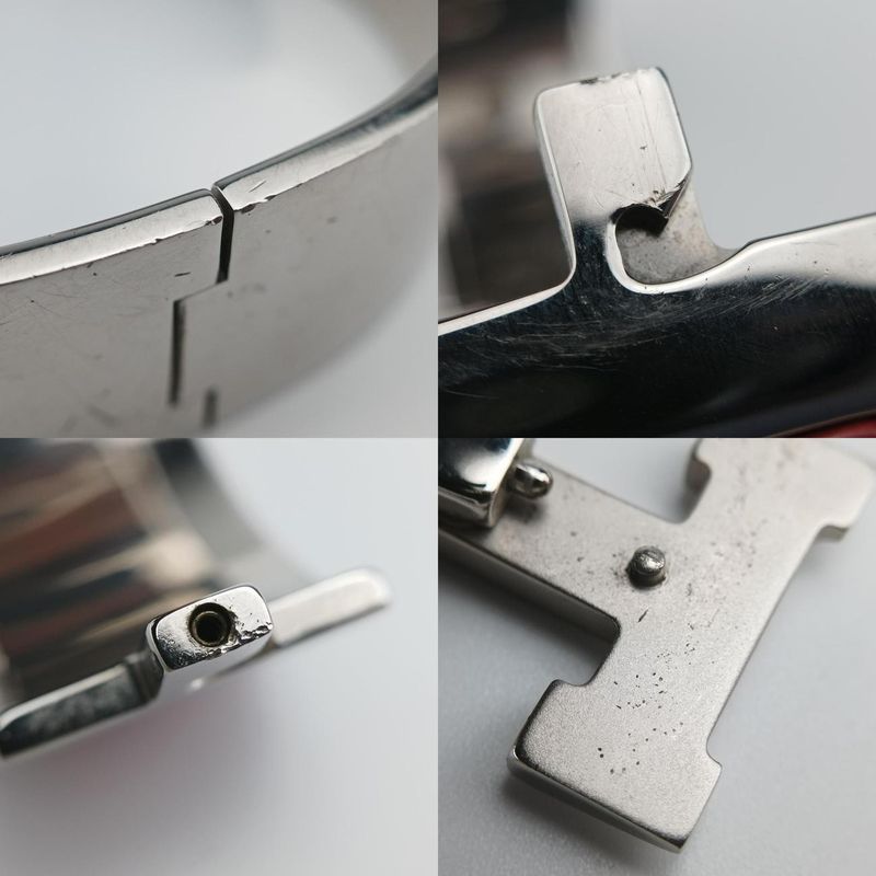 Hermes Click Clack Red And Silver GP O