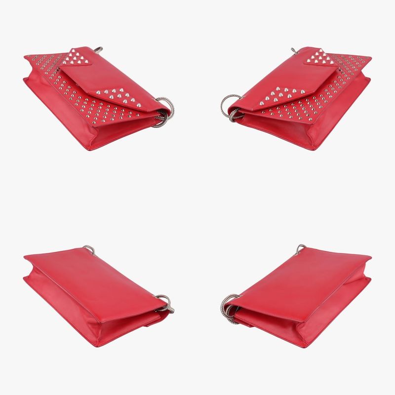 Yves Saint Laurentyves Saint Laurent Betty Red Leather 315680 315680529258