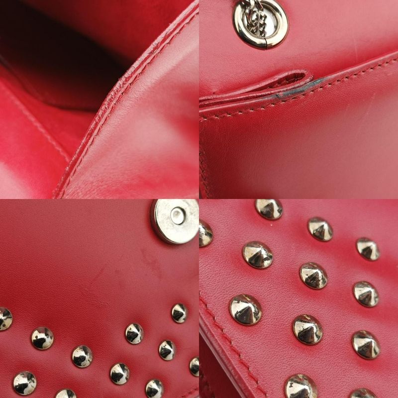 Yves Saint Laurentyves Saint Laurent Betty Red Leather 315680 315680529258