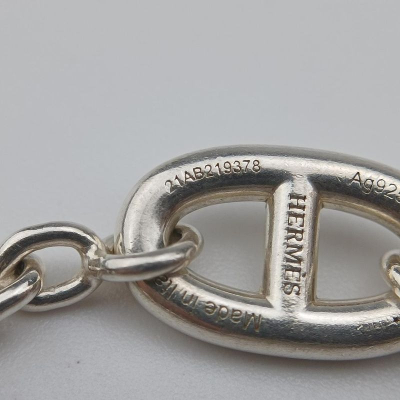 Hermes Farandole Chaine D'ancre Argente Silver Ag925 21ab219378