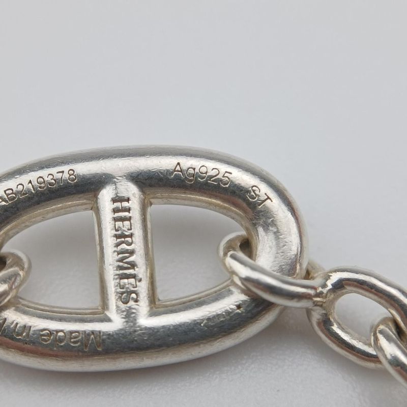 Hermes Farandole Chaine D'ancre Argente Silver Ag925 21ab219378
