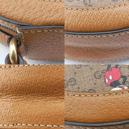 Gucci Disney Collaboration Mickey Mouse Multicolor PVC Coated Canvas And
