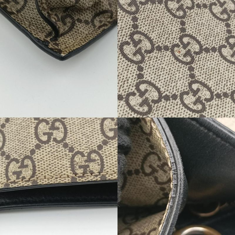 Guccigg Supreme Bee Beige And Multicolor PVC Coated Canvas 450950 D023959407