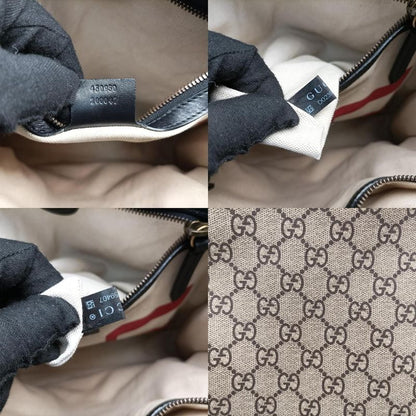 Guccigg Supreme Bee Beige And Multicolor PVC Coated Canvas 450950 D023959407