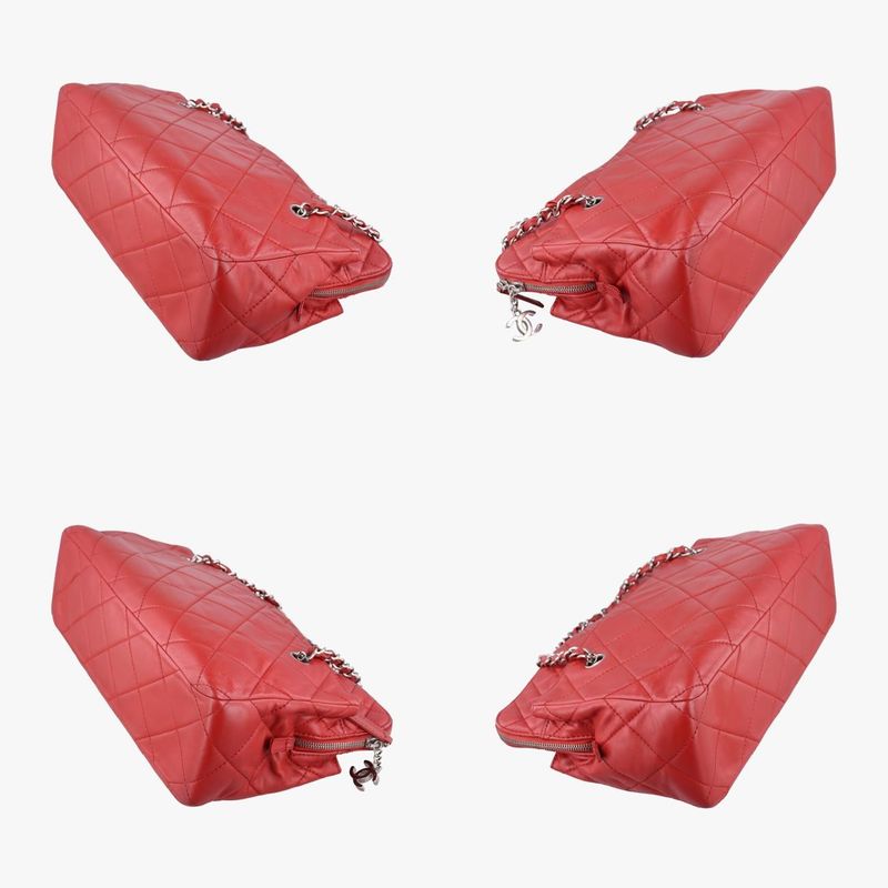 Chanelmatelasse Red Lambskin A49275 14668125