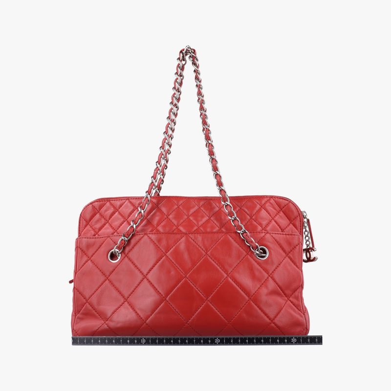 Chanelmatelasse Red Lambskin A49275 14668125